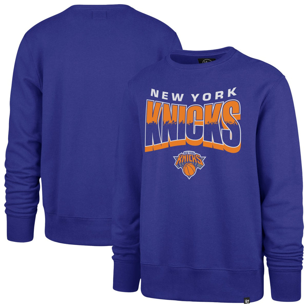New York Knicks '47 Unisex Brush By Headline Crewneck Sweatshirt - Blue online