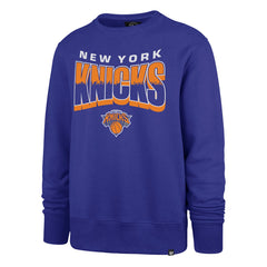 New York Knicks '47 Unisex Brush By Headline Crewneck Sweatshirt - Blue online