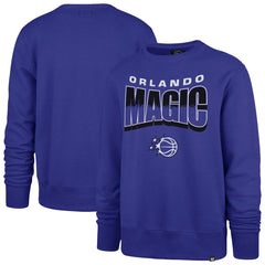 Orlando Magic '47 Unisex Brush By Headline Crewneck Sweatshirt - Blue shop