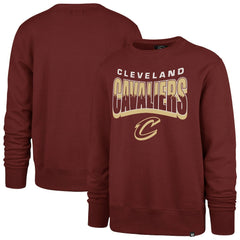 Cleveland Cavaliers '47 Unisex Brush By Headline Crewneck Sweatshirt sale - Wine cheap