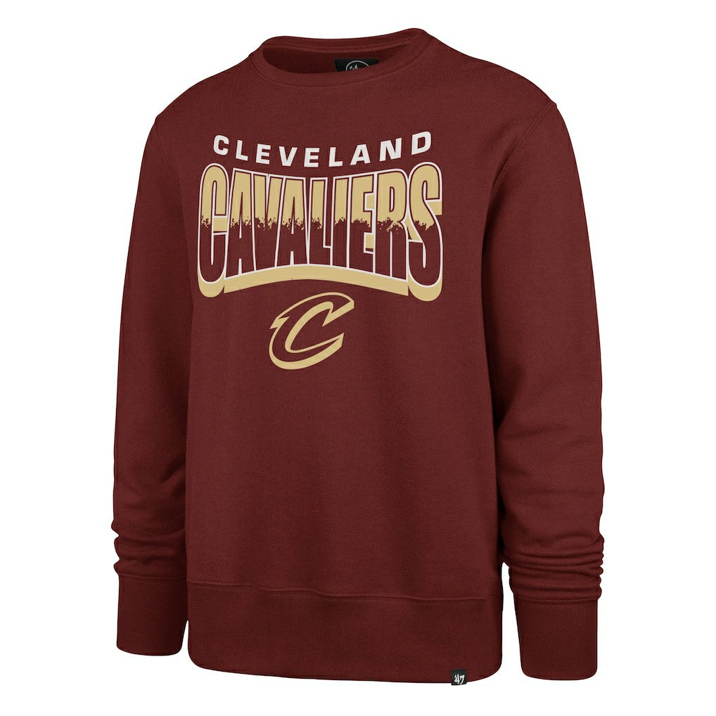 Cleveland Cavaliers '47 Unisex Brush By Headline Crewneck Sweatshirt sale - Wine cheap