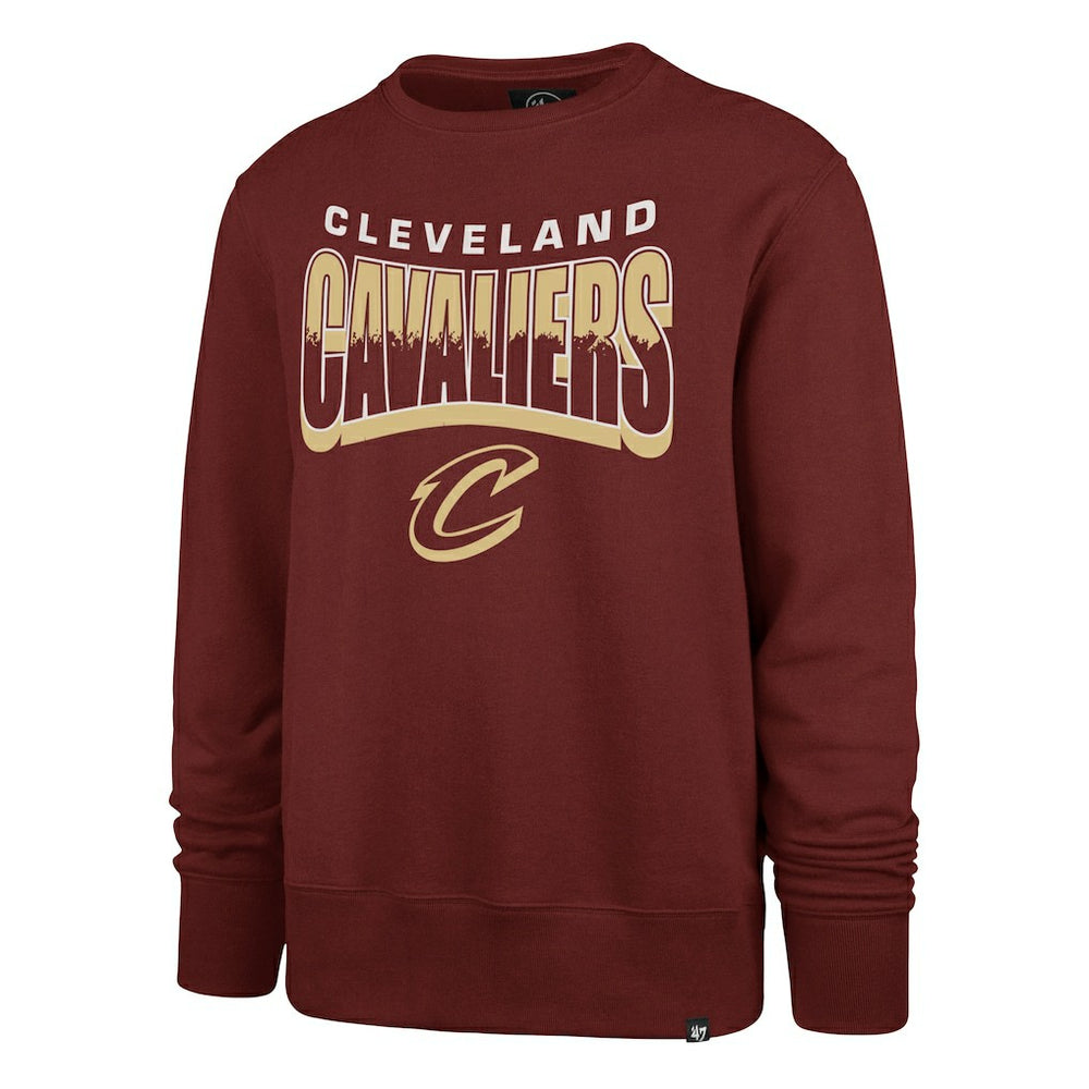 Cleveland Cavaliers '47 Unisex Brush By Headline Crewneck Sweatshirt sale - Wine cheap