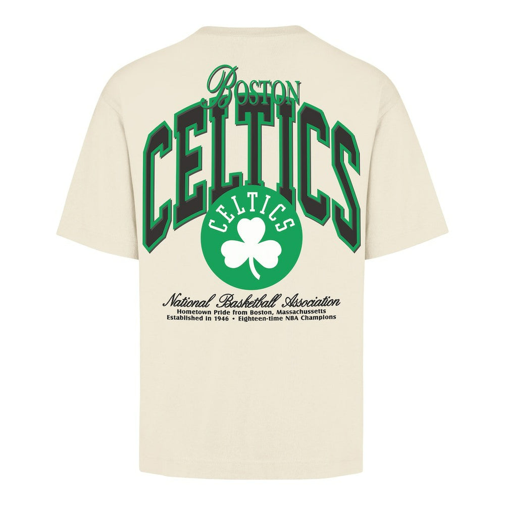 Boston Celtics '47 Unisex Crossover Collection Foundation Pocket T-Shirt - Cream on sale