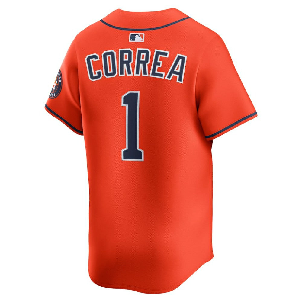 Carlos Correa Houston Astros Alternate Limited Player Jersey Orange