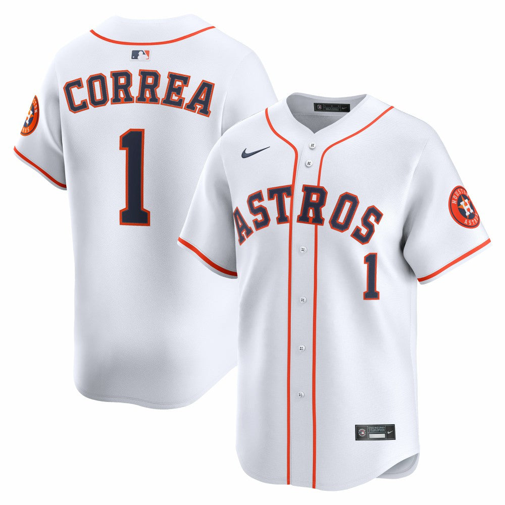 Carlos Correa Houston Astros Home Limited Player Jersey White