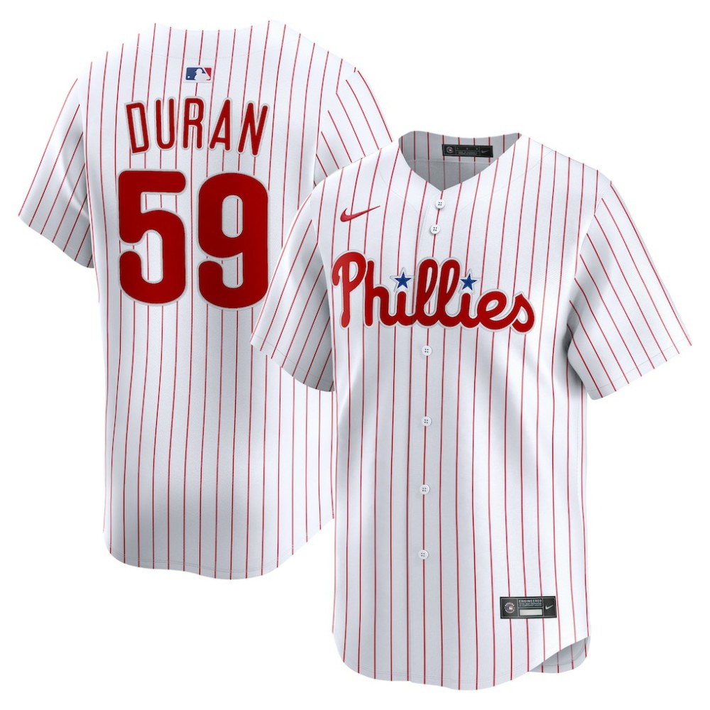 Jhoan Duran Philadelphia Phillies Home Limited Player Jersey White