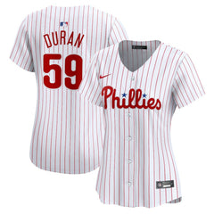 Jhoan Duran Philadelphia Phillies Women's Home Limited Player Jersey White