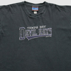 Tampa Bay Rays 1998 T-Shirt Black Vintage