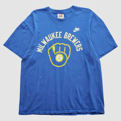 Milwaukee Brewers 2000s T-Shirt Blue Vintage