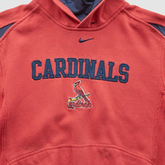 St. Louis Cardinals 2000s Pullover Sweatshirt Red Vintage