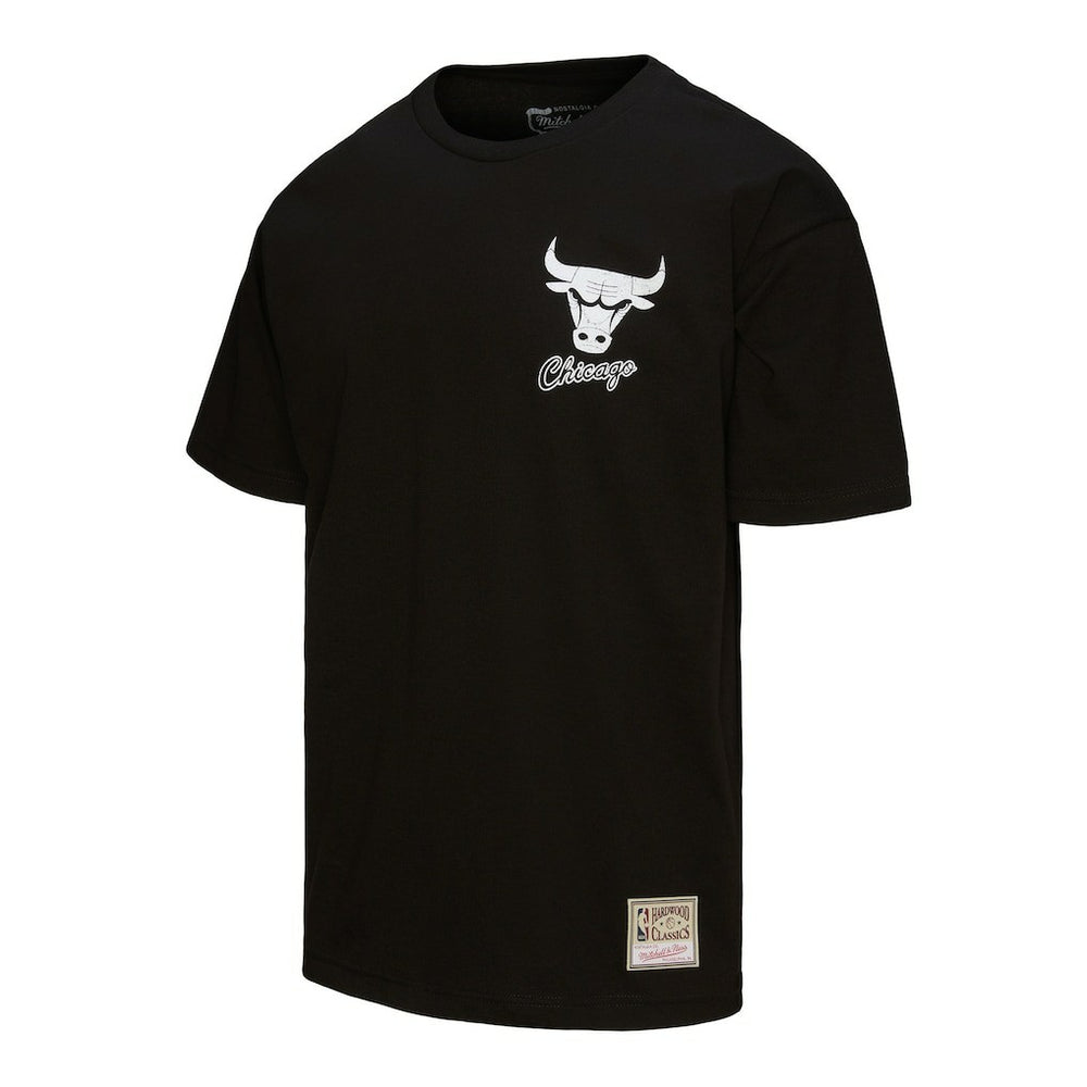 Chicago Bulls Hardwood Classics Overlap T-Shirt sale - Black outlet