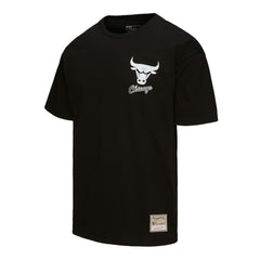 Chicago Bulls Hardwood Classics Overlap T-Shirt sale - Black outlet