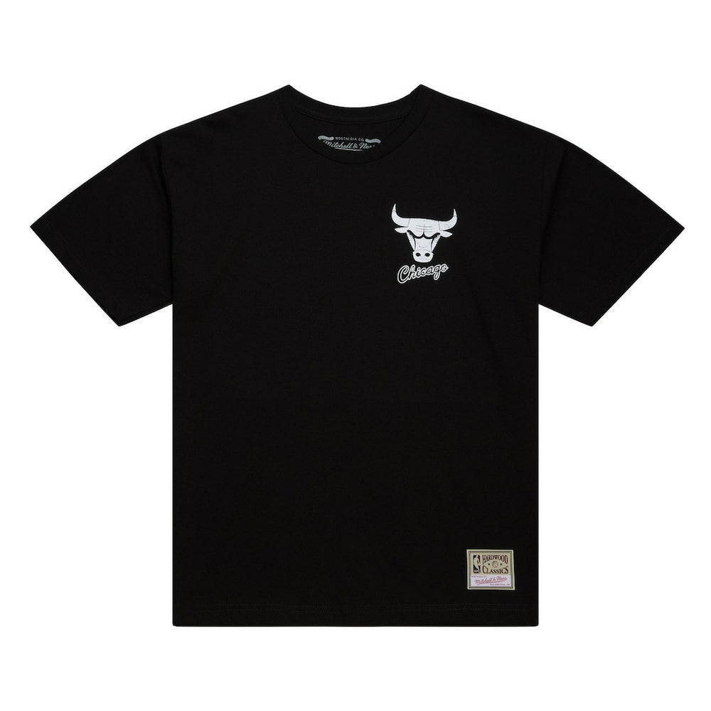 Chicago Bulls Hardwood Classics Overlap T-Shirt sale - Black outlet