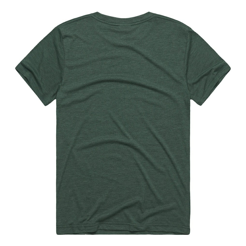 Joe Namath New York Jets Homage Unisex NFL Topps Trading Card Tri-Blend T-Shirt - Green discount