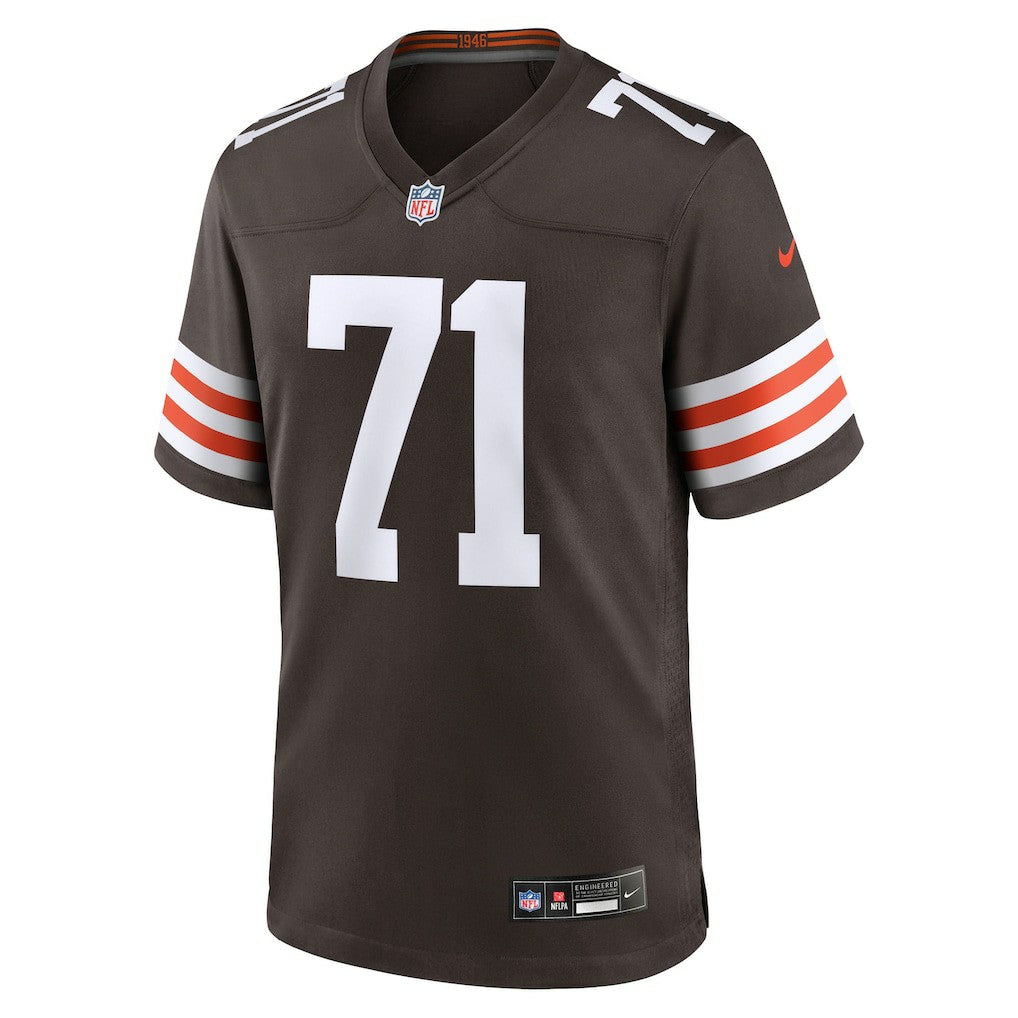 Cornelius Lucas Cleveland Browns Team Game Jersey - Brown for sale