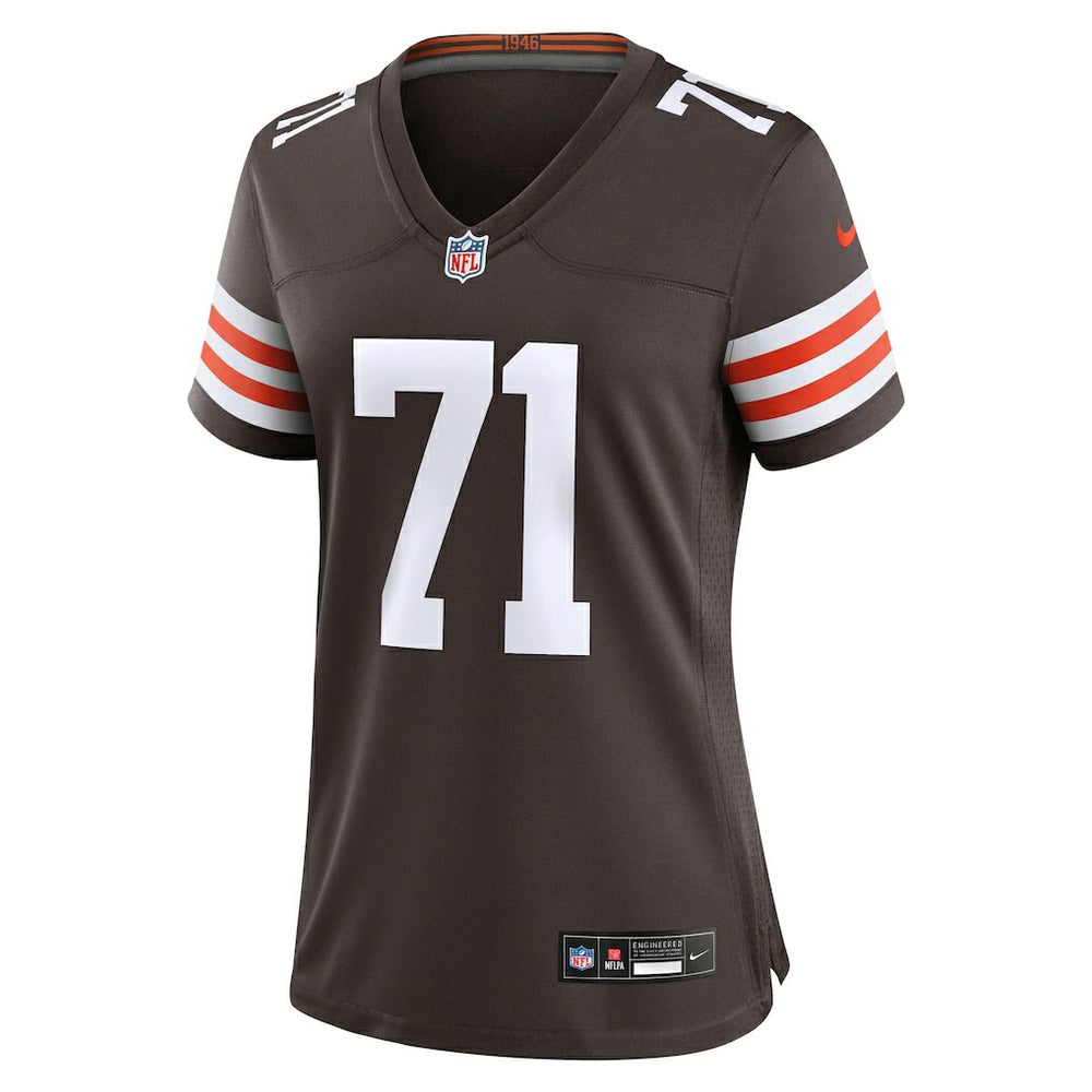 Cornelius Lucas Cleveland Browns Women's Team Game Jersey - Brown online