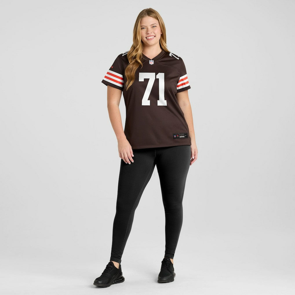 Cornelius Lucas Cleveland Browns Women's Team Game Jersey - Brown online