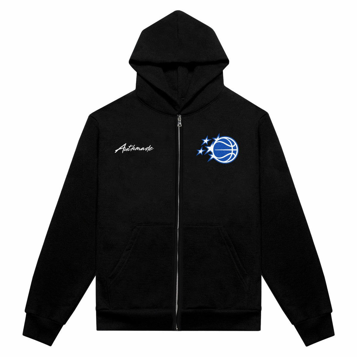 Orlando Magic Authmade Unisex Premium Boxy Full-Zip Hoodie - Black cheap