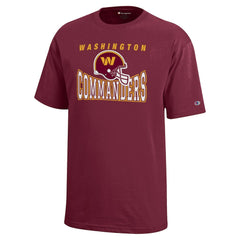 Washington Commanders Champion Youth Graphic T-Shirt - Burgundy for sale