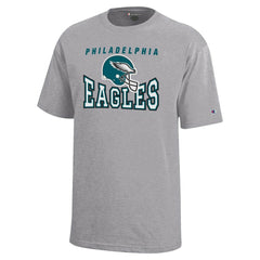 Philadelphia Eagles Champion Youth Graphic T-Shirt - Gray for sale