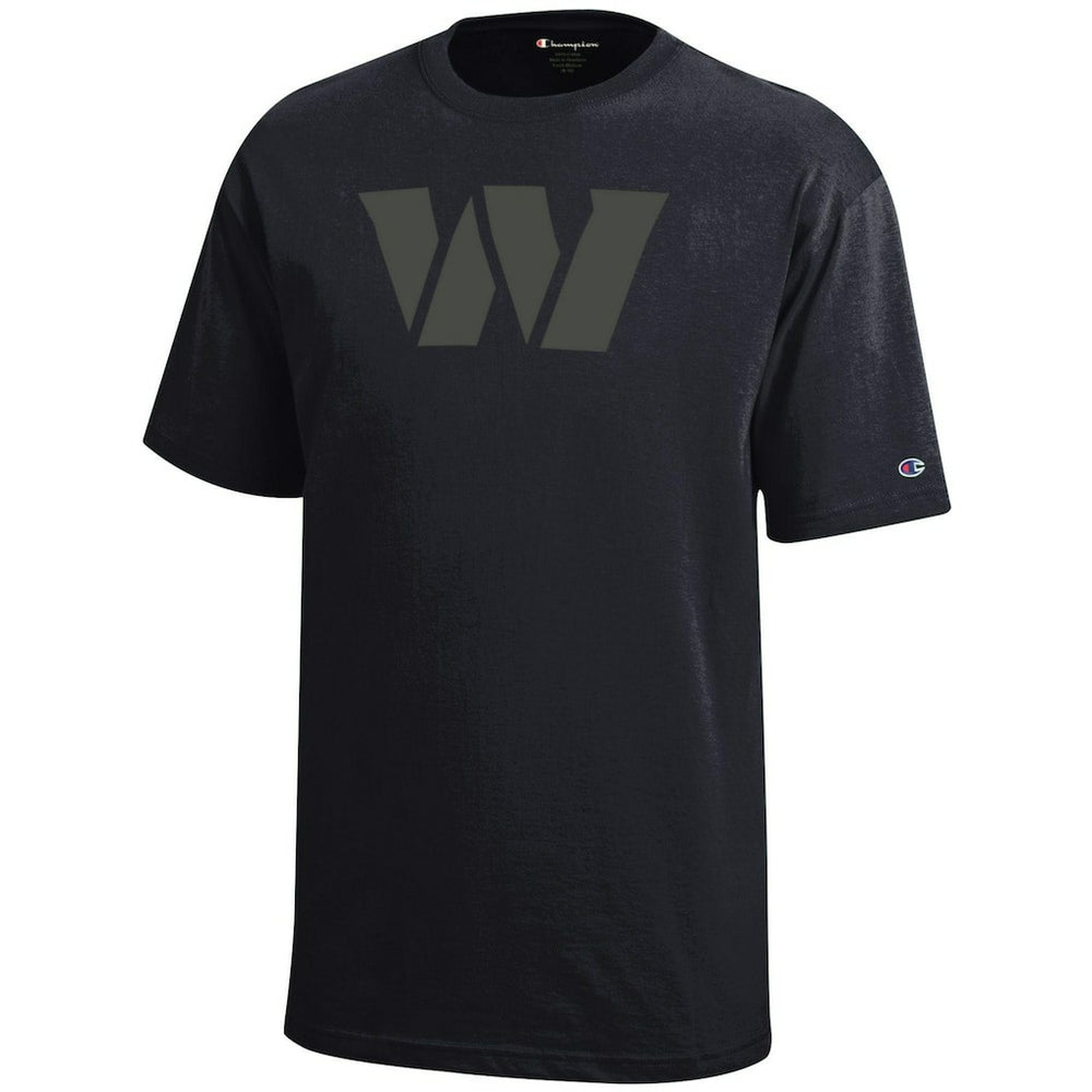 Washington Commanders Champion Youth Tonal T-Shirt - Black cheap