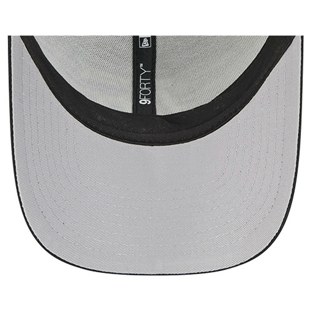 New York Jets New Era Apple Trucker 9FORTY Adjustable Hat - Black discount