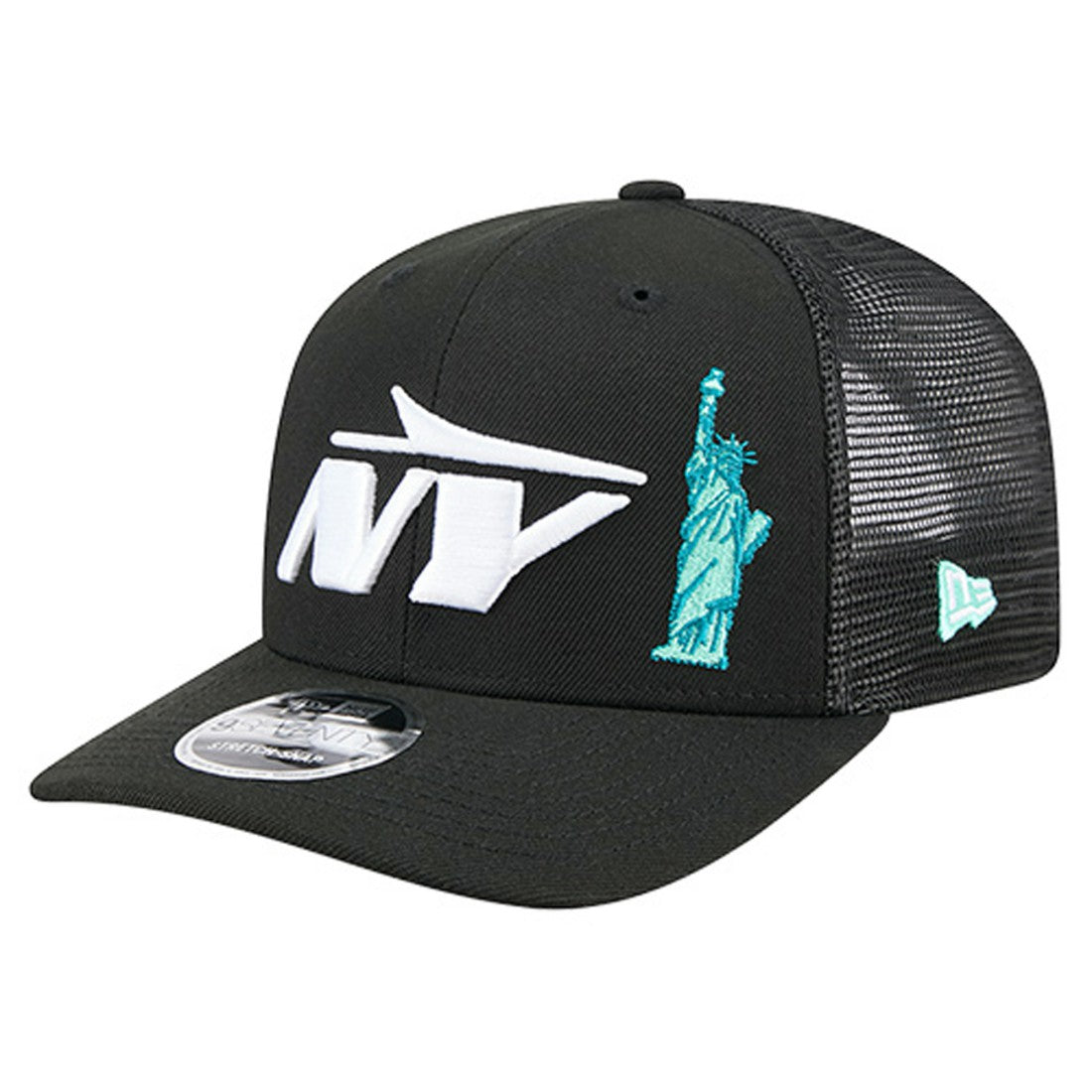 New York Jets New Era Liberty 9SEVENTY Adjustable Trucker Hat - Black online