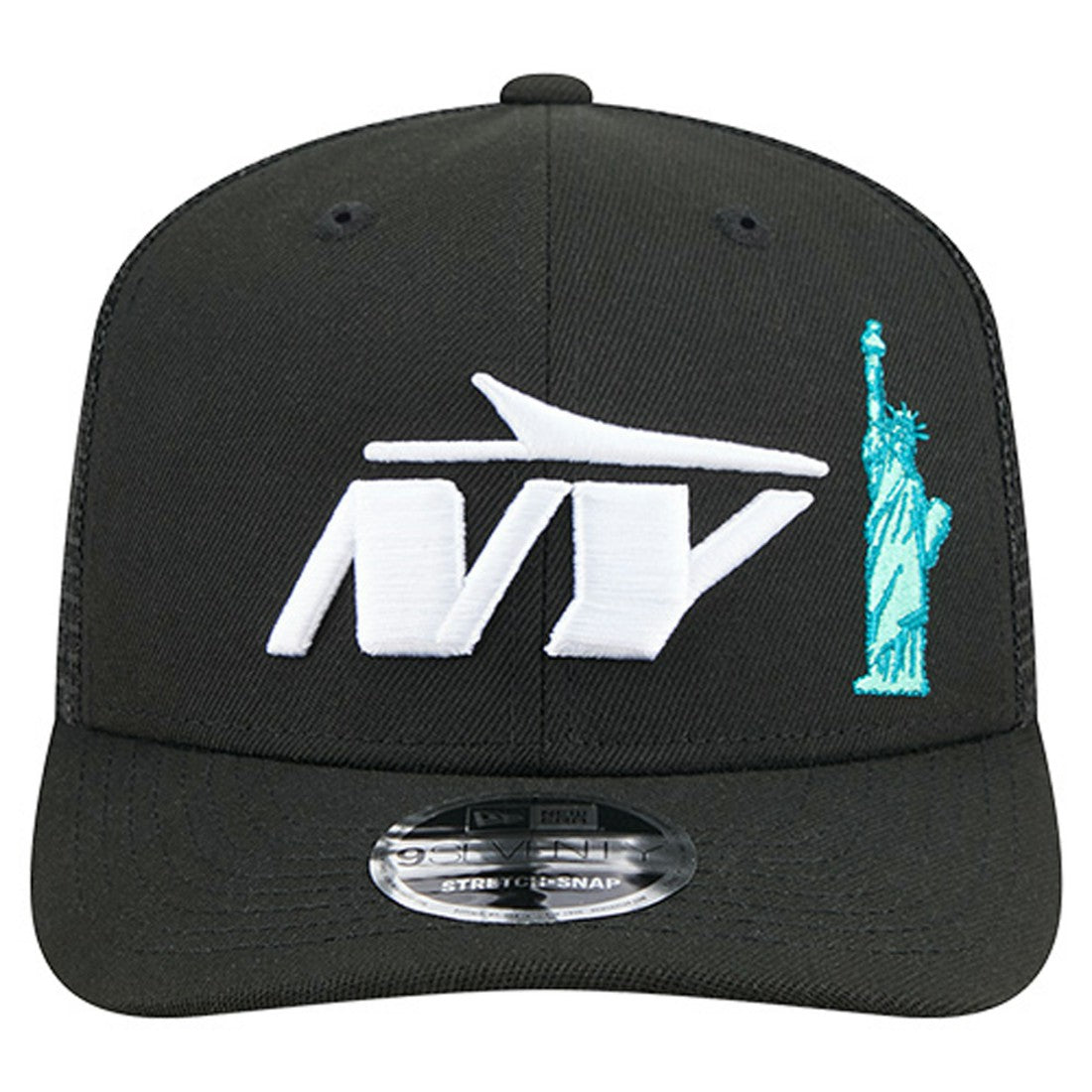 New York Jets New Era Liberty 9SEVENTY Adjustable Trucker Hat - Black online
