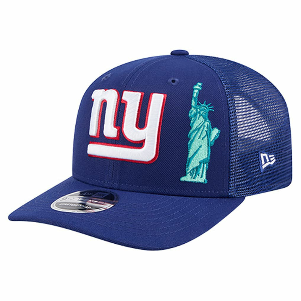 New York Giants New Era Liberty 9SEVENTY Adjustable Trucker Hat - Royal for sale