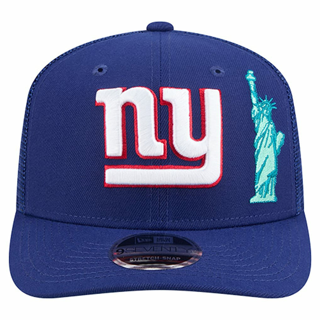 New York Giants New Era Liberty 9SEVENTY Adjustable Trucker Hat - Royal for sale