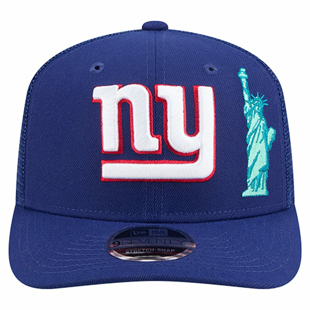 New York Giants New Era Liberty 9SEVENTY Adjustable Trucker Hat - Royal for sale