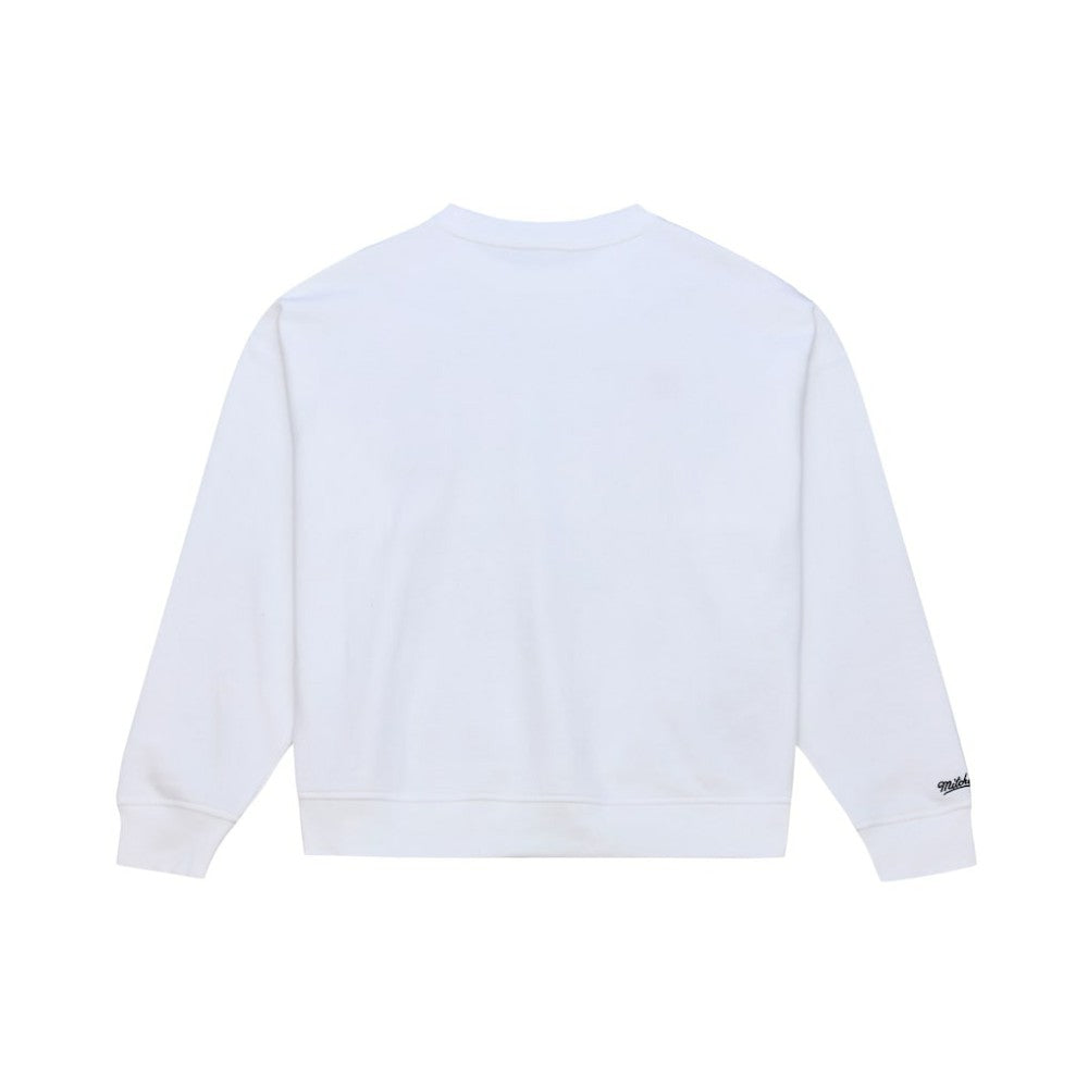 San Diego Padres Women's Oversized Cooperstown Sweatshirt White