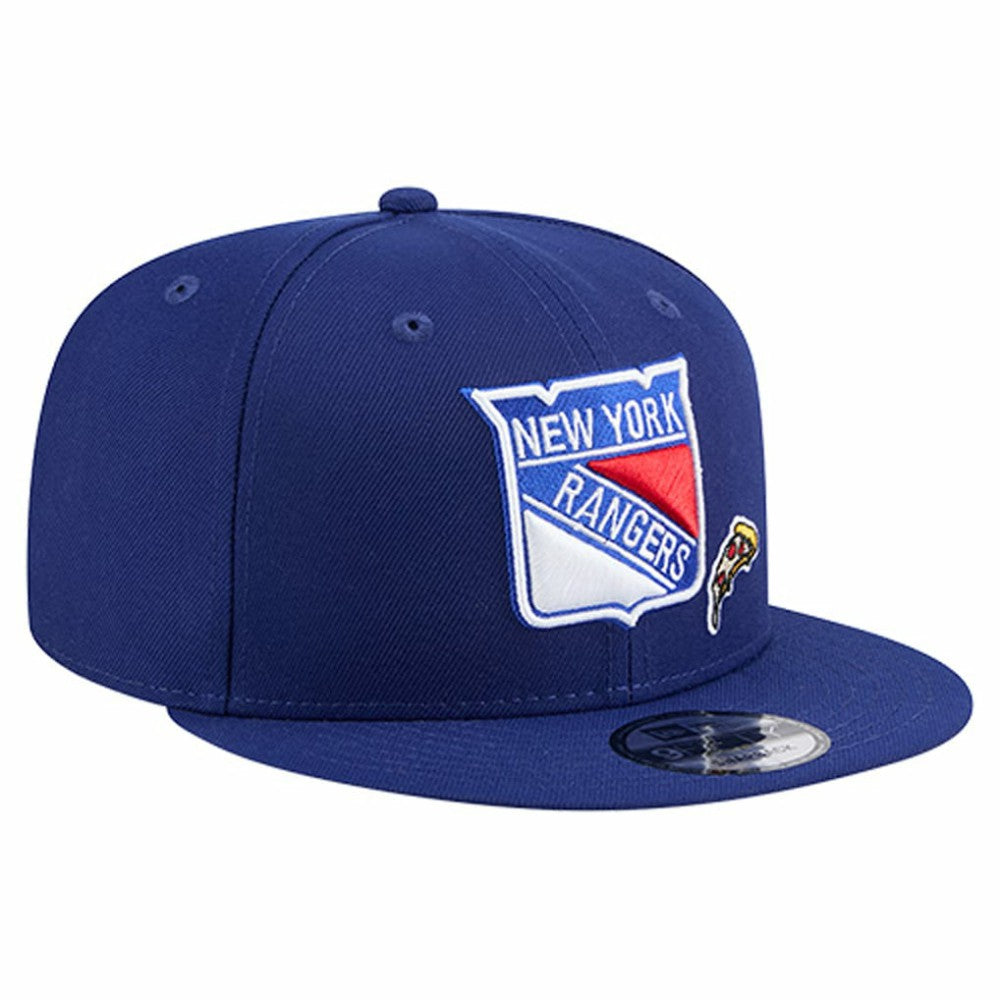 New York Rangers New Era 9FIFTY Snapback Hat - Navy Hats