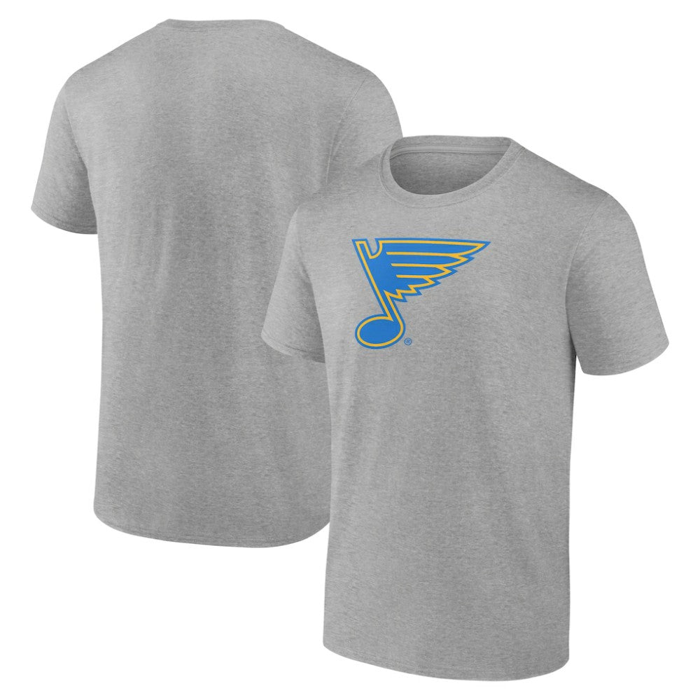 St. Louis Blues Essential T-Shirt - Heather Gray T-shirts