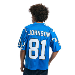 Calvin Johnson Detroit Lions x Golf Wang Unisex 2007 Legacy Fashion Jersey - Blue online