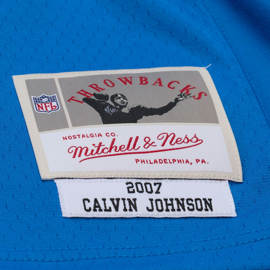 Calvin Johnson Detroit Lions x Golf Wang Unisex 2007 Legacy Fashion Jersey - Blue online