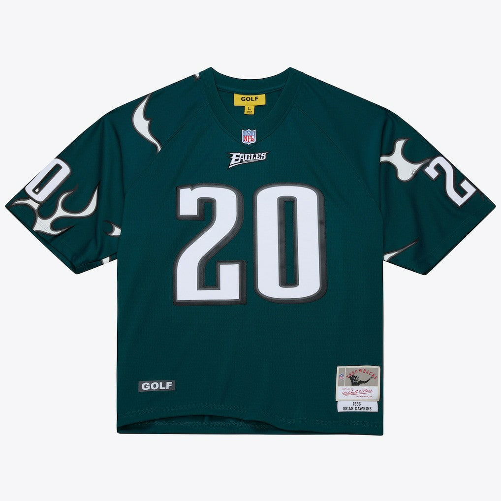Brian Dawkins Philadelphia Eagles x Golf Wang Unisex 1996 Legacy Fashion Jersey - Midnight Green outlet