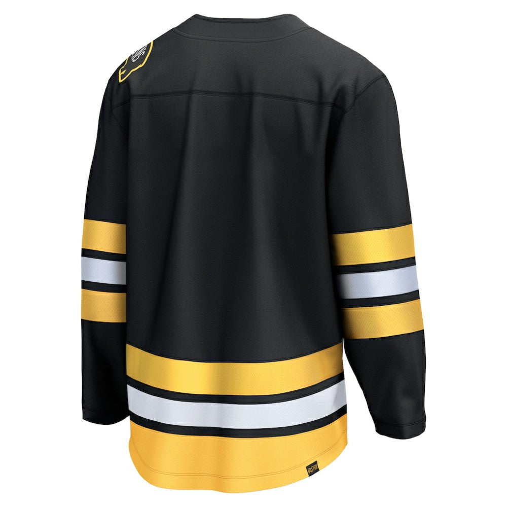 Boston Bruins Fanatics Anniversary Home Breakaway Jersey - Black Jerseys