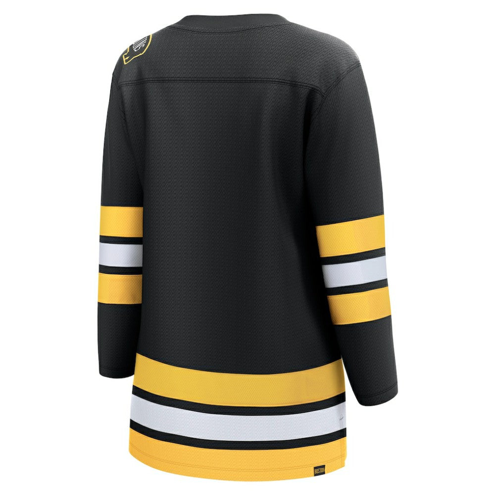Boston Bruins Fanatics Women's Anniversary Home Breakaway Jersey - Black Jerseys
