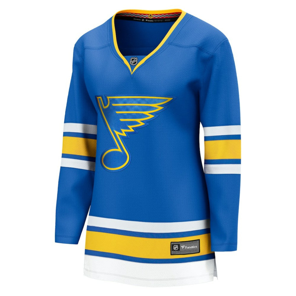 St. Louis Blues Fanatics Women's Home Breakaway Jersey - Blue Jerseys