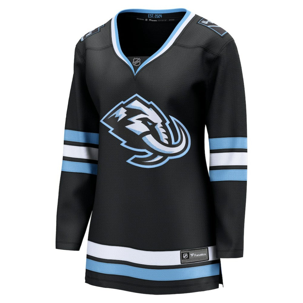 Utah Mammoth Fanatics Women's Home Breakaway Jersey - Black Jerseys