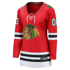 Chicago Blackhawks Fanatics Women's Centennial Breakaway Custom Jersey - Red Jerseys