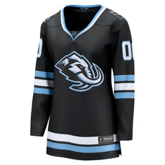 Utah Mammoth Fanatics Women's Home Breakaway Custom Jersey - Black Jerseys