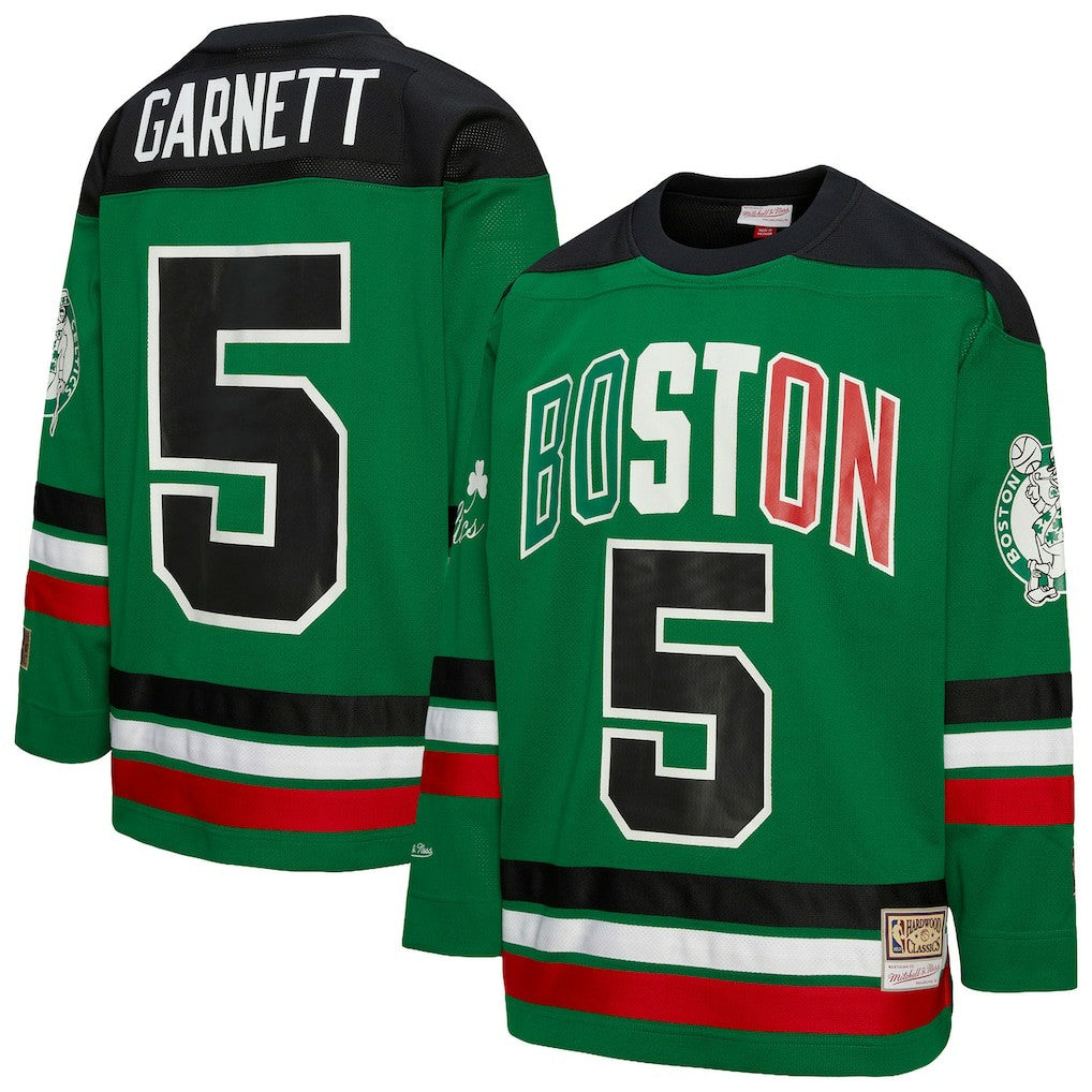 Kevin Garnett Boston Celtics Unisex Maxxed Out Fashion Hockey Jersey - Kelly Green online