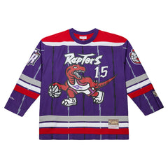 Vince Carter Toronto Raptors Unisex Maxxed Out Fashion Hockey Jersey - Purple shop