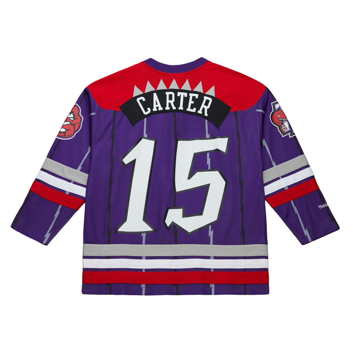Vince Carter Toronto Raptors Unisex Maxxed Out Fashion Hockey Jersey - Purple shop