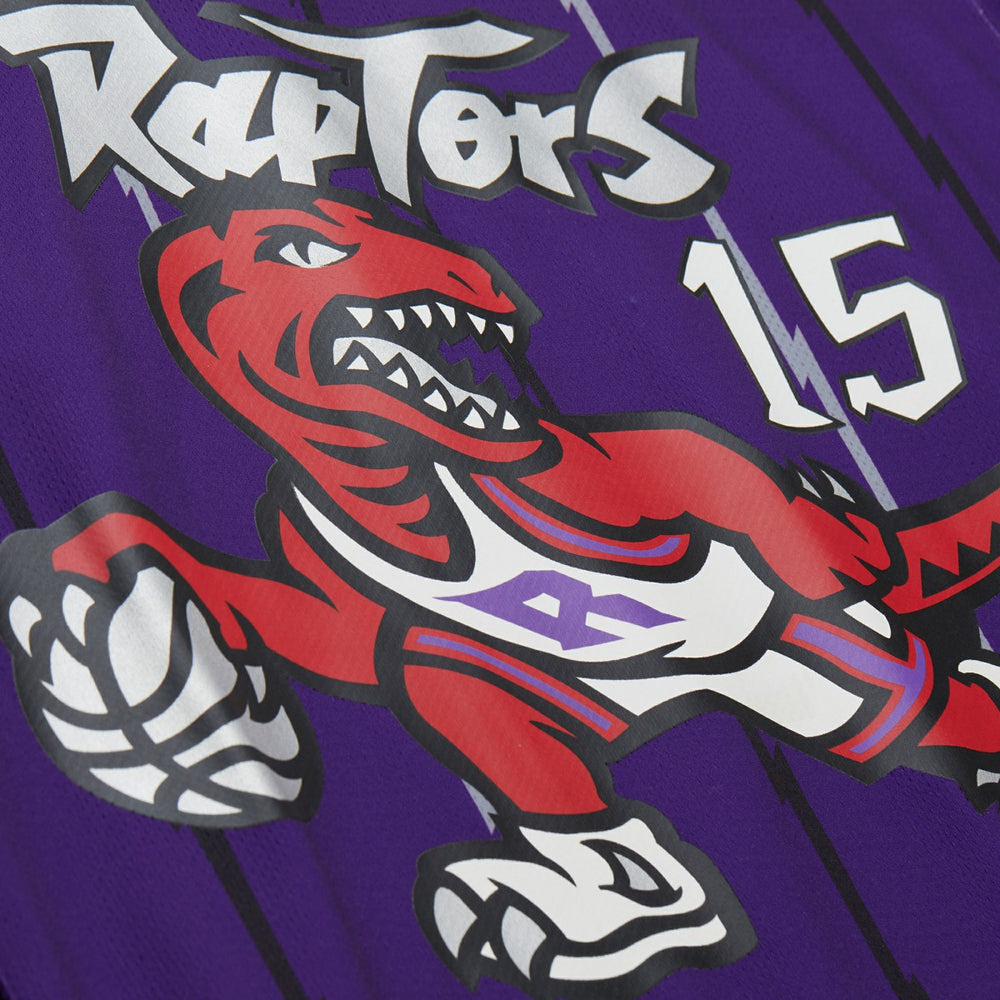 Vince Carter Toronto Raptors Unisex Maxxed Out Fashion Hockey Jersey - Purple shop