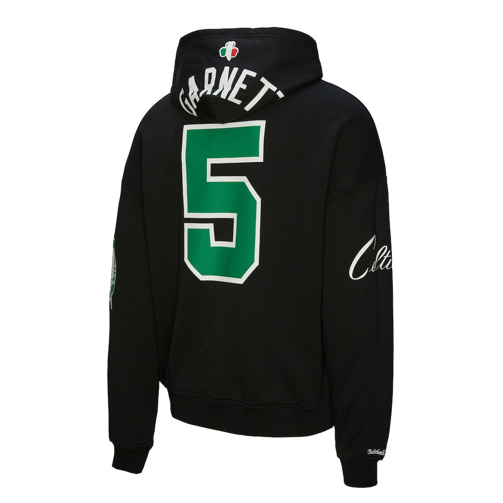 Kevin Garnett Boston Celtics Unisex Hardwood Classics Maxxed Out Full-Zip Hoodie - Black shop