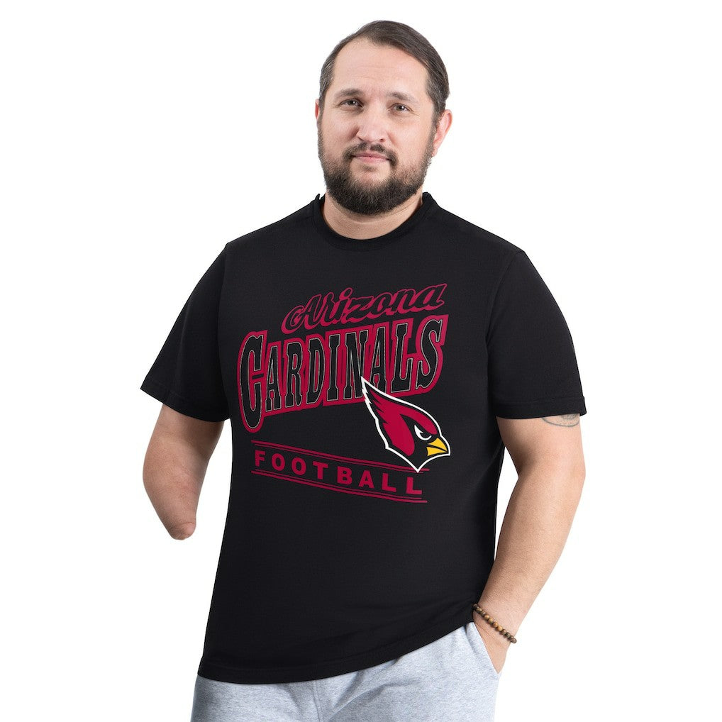 Arizona Cardinals G-III Sports by Carl Banks Adaptive Headliner Graphic T-Shirt - Black for sale