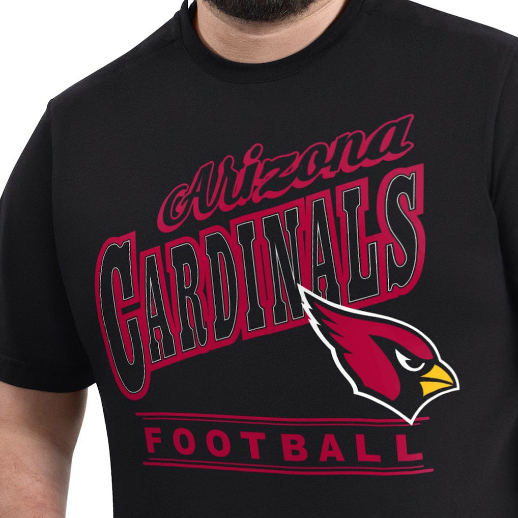 Arizona Cardinals G-III Sports by Carl Banks Adaptive Headliner Graphic T-Shirt - Black for sale